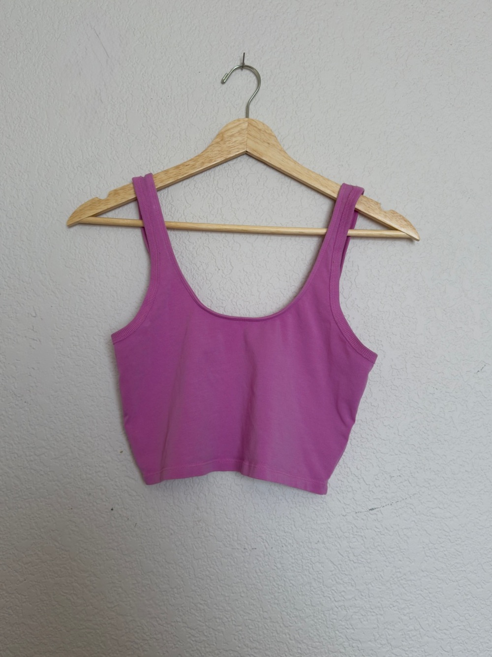 Free People Scoop Neck Cropped Tank